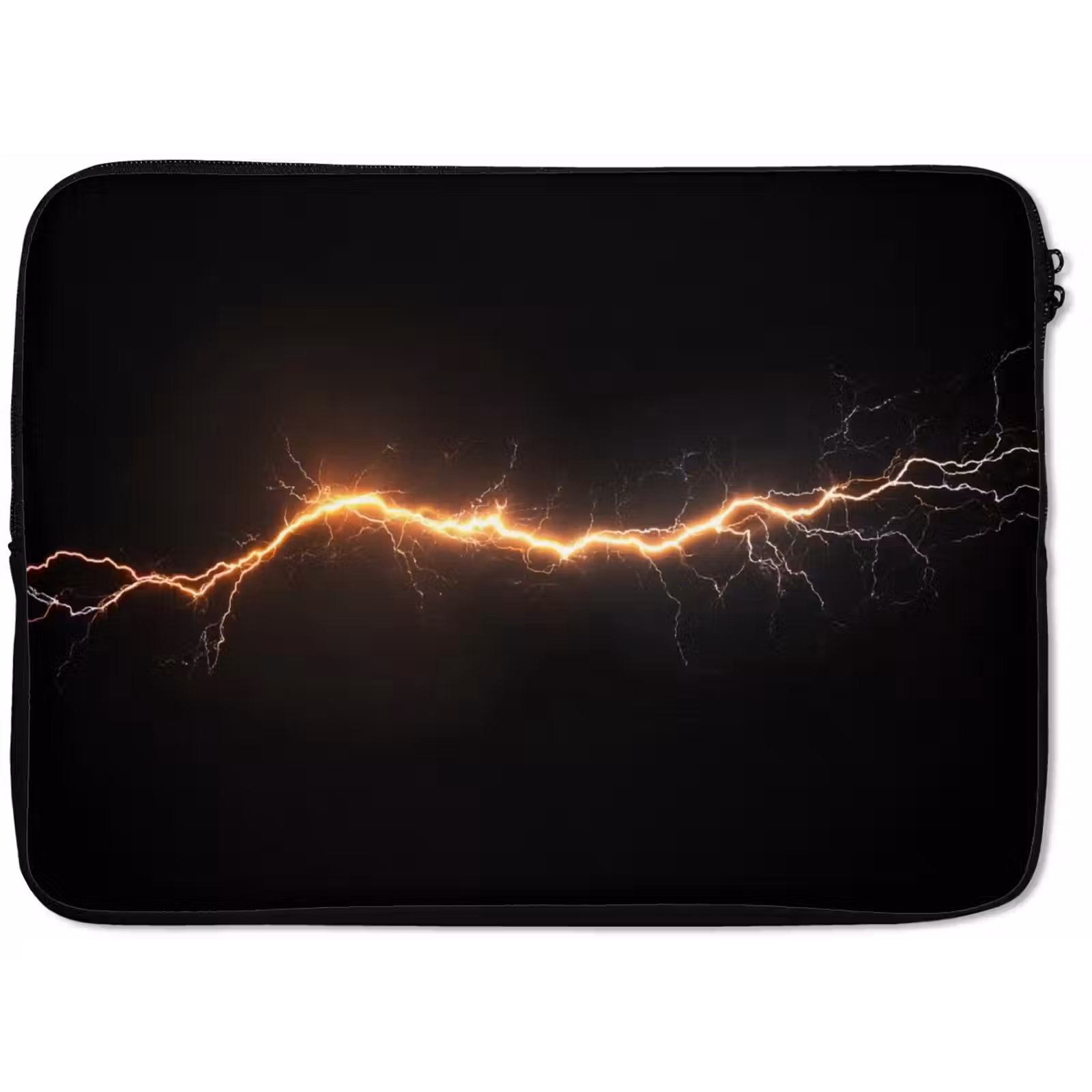 Laptophoes Gaming - Oranje - Bliksemflits - Licht — 1