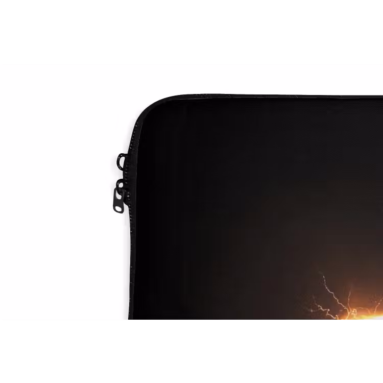 Laptophoes Gaming - Oranje - Bliksemflits - Licht — 5