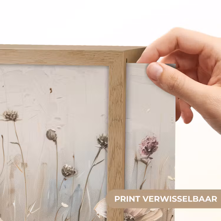 Lightbox - Wandlamp - Bloemen - Roze - Modern - Beige — 5