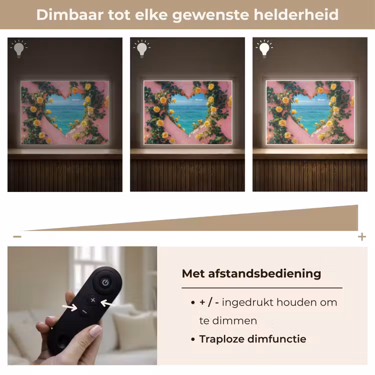 Lightbox - Wandlamp - Hart - Zee - Muur — 9