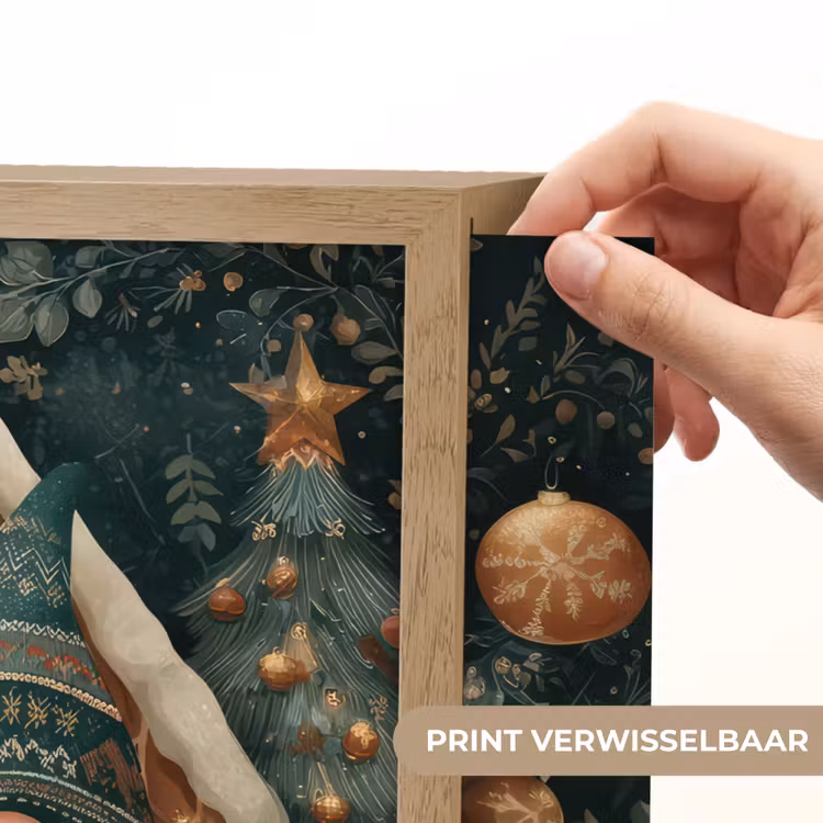 Lightbox - Wandlamp - Kerst - Gnomen - Peperkoekhuisje - Rood - Groen — 5