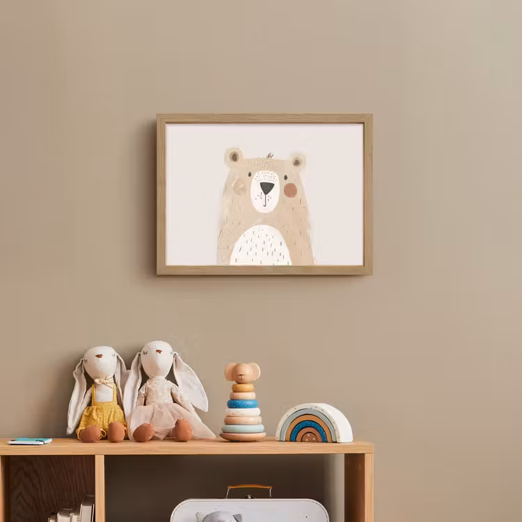 Lightbox - Wandlamp kinderkamer - Beer - Dier - Wilde dieren — 3