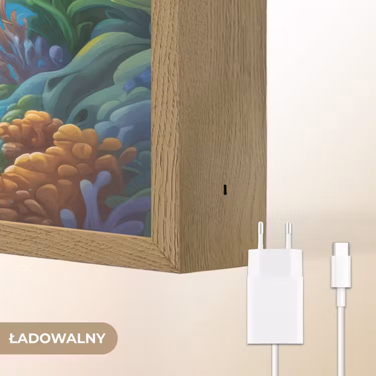 Lightbox - Wandlamp kinderkamer - Schildpad - Dolfijn - Oceaan — 9