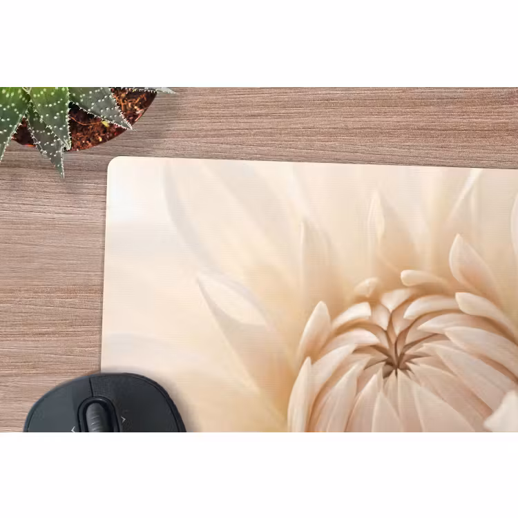 Muismat - Bloem - Dahlia - Wit — 4