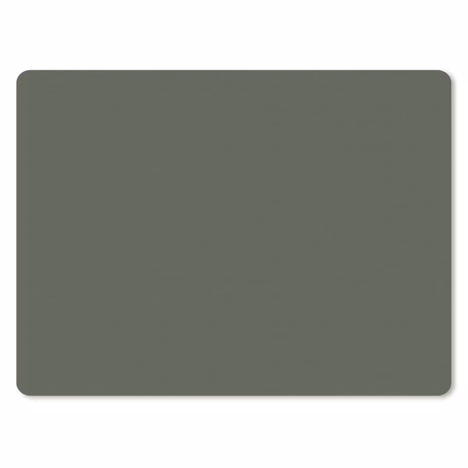Muismat - Groen - Effen kleur - Olijfgroen — 1