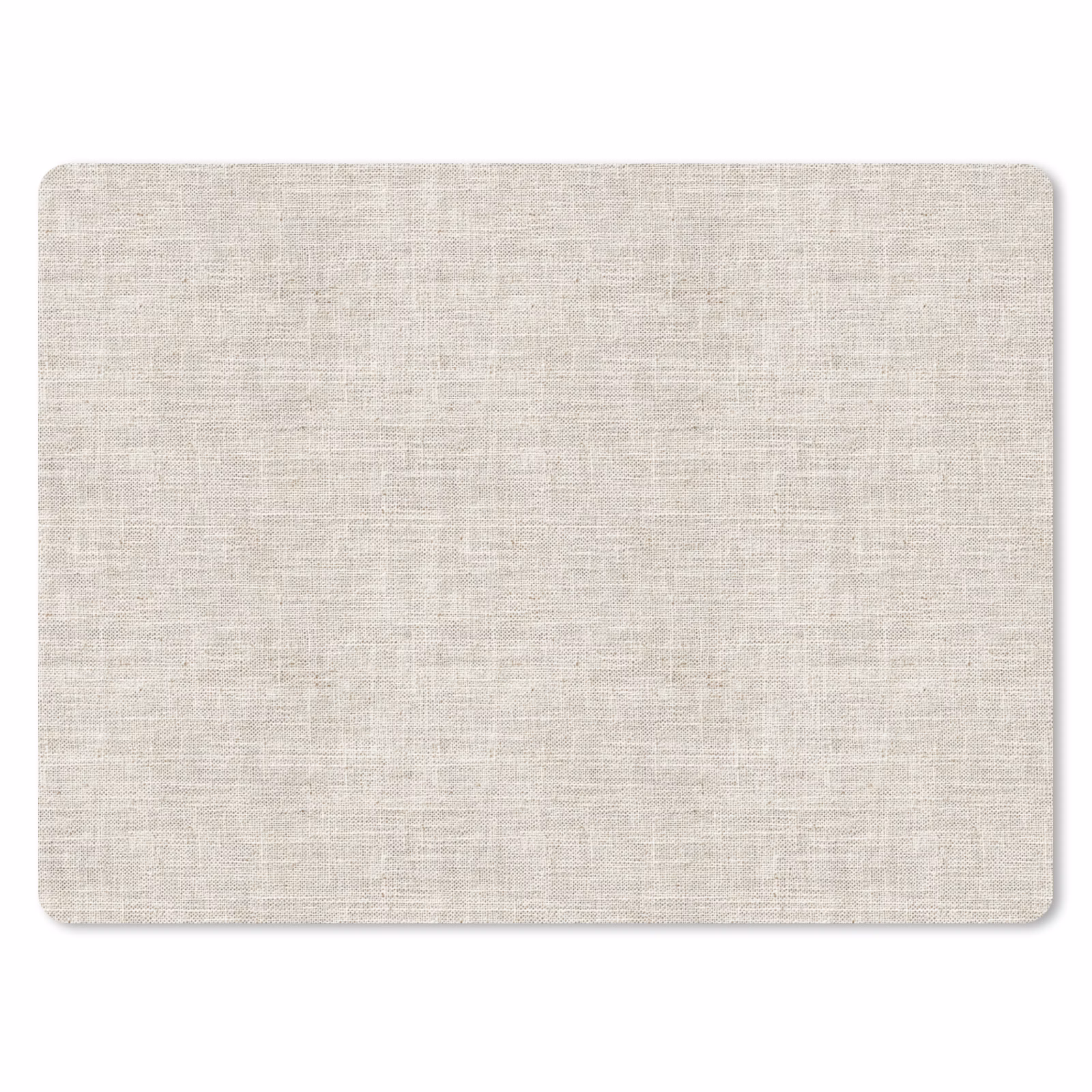 Muismat - Linnen - Textuur - Beige — 1