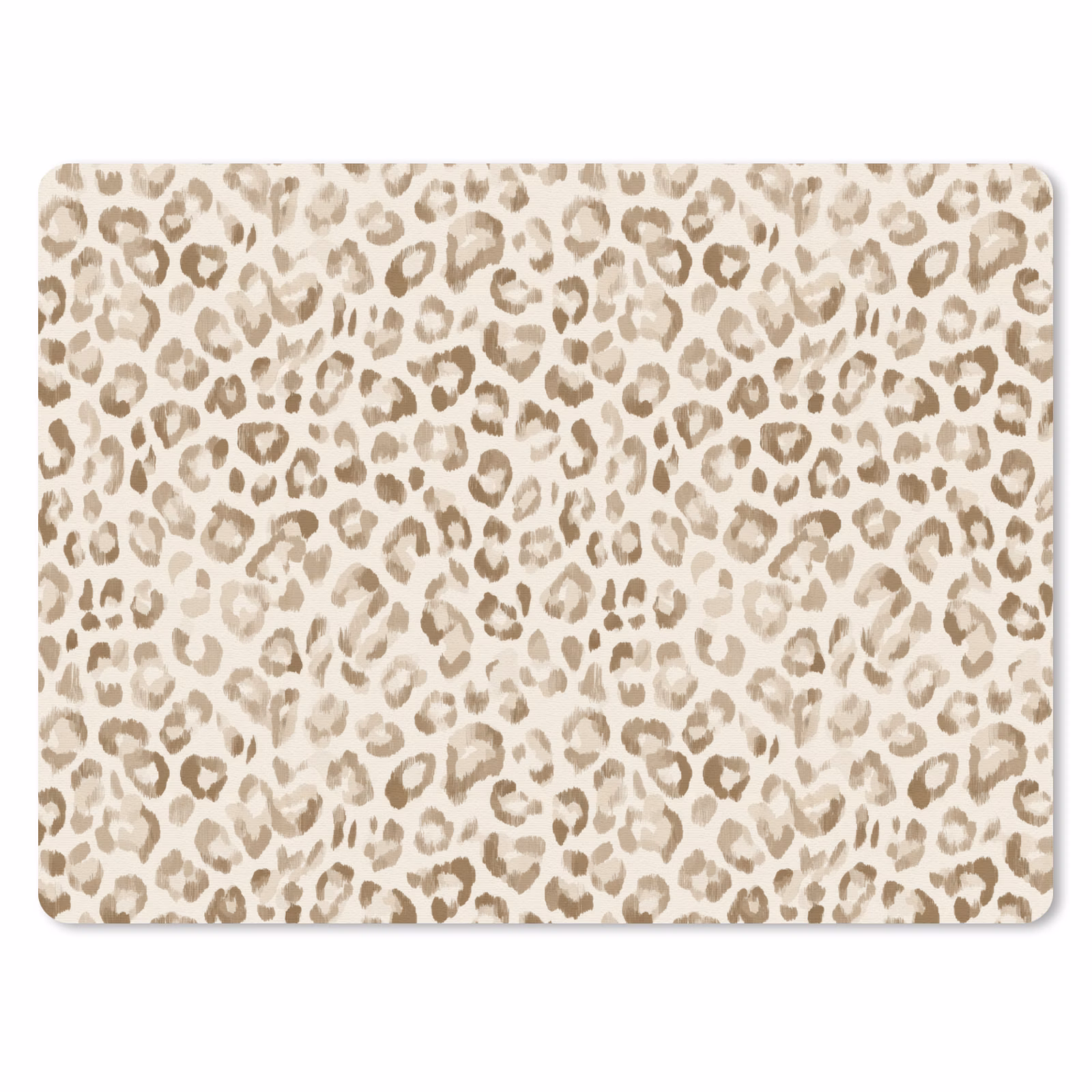 Muismat - Luipaard - Klassiek - Beige — 1