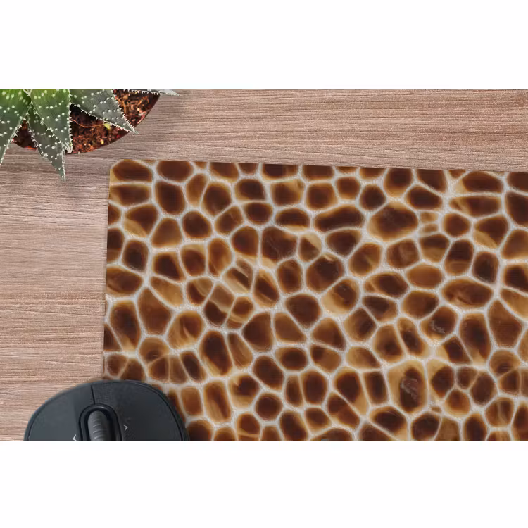 Muismat - Schildpad - Bruin - Patroon — 4