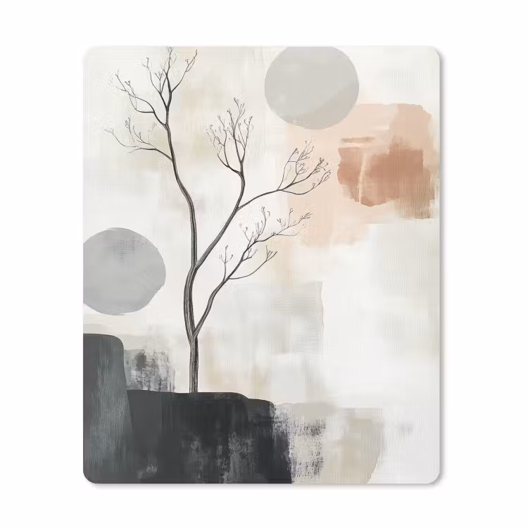 Muismat - Wabi sabi - Beige - Plant — 1