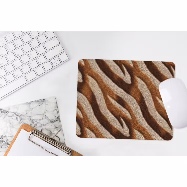 Muismat - Zebra - Bruin - Patroon — 2