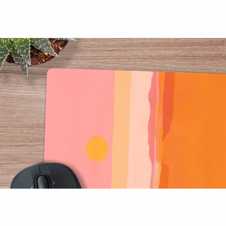 Muismat - Zon - Abstract - Landschap - Oranje — 5