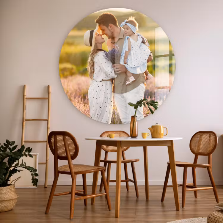 Foto op muurcirkel - Plexiglas — 3