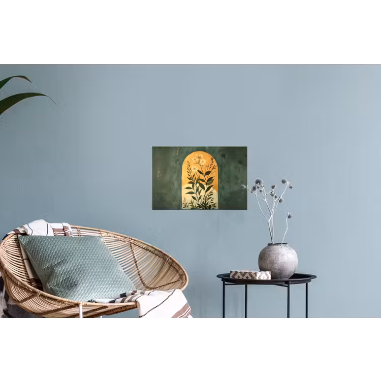 Muursticker - Plant - Bloemen - Wit — 4