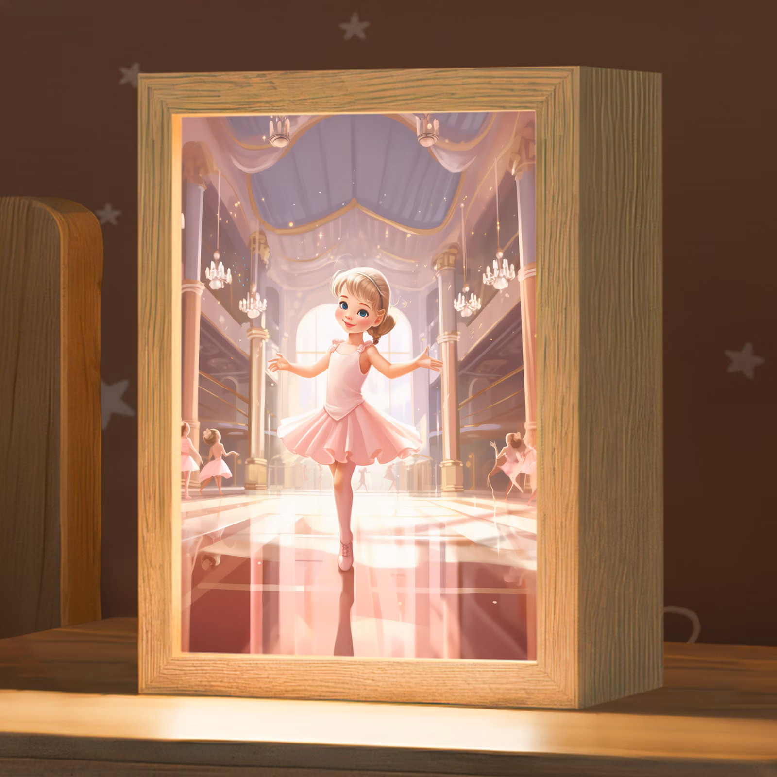 Nachtlampje - Ballerina - Meisjes - Roze - Kinderen — 1