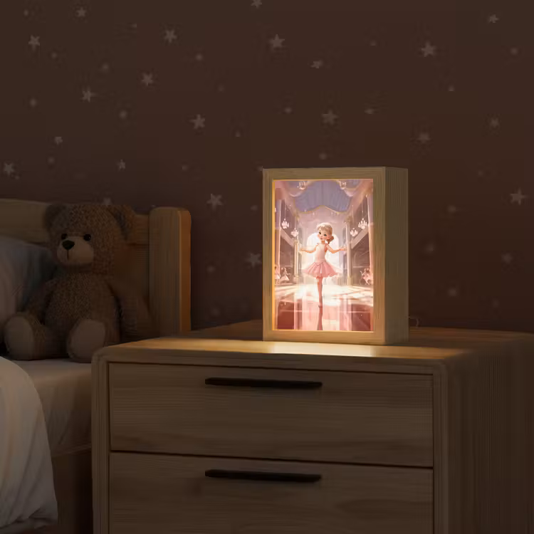 Nachtlampje - Ballerina - Meisjes - Roze - Kinderen — 2
