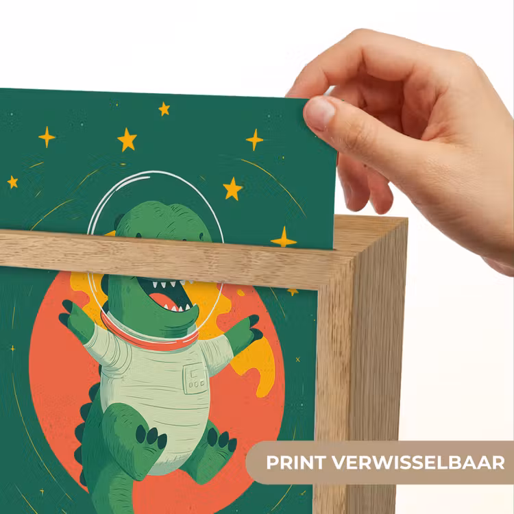 Nachtlampje - Dino - Groen - Planeet — 4