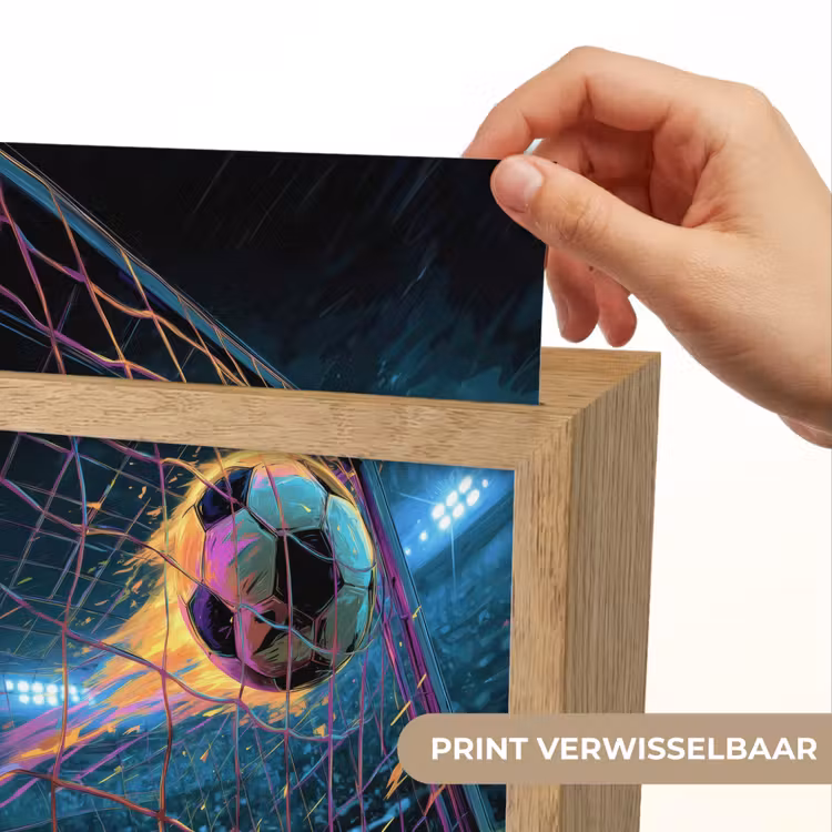 Nachtlampje - Goal - Voetbal - Vuur - Stadion — 4