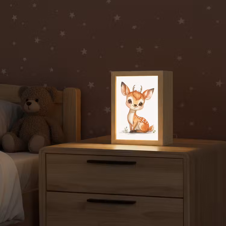 Nachtlampje - Hert - Baby - Dieren — 2