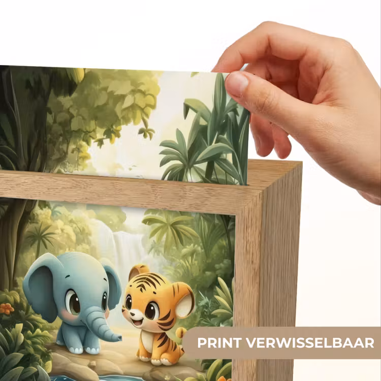 Nachtlampje - Olifant - Tijger - Bos - Jungle — 4