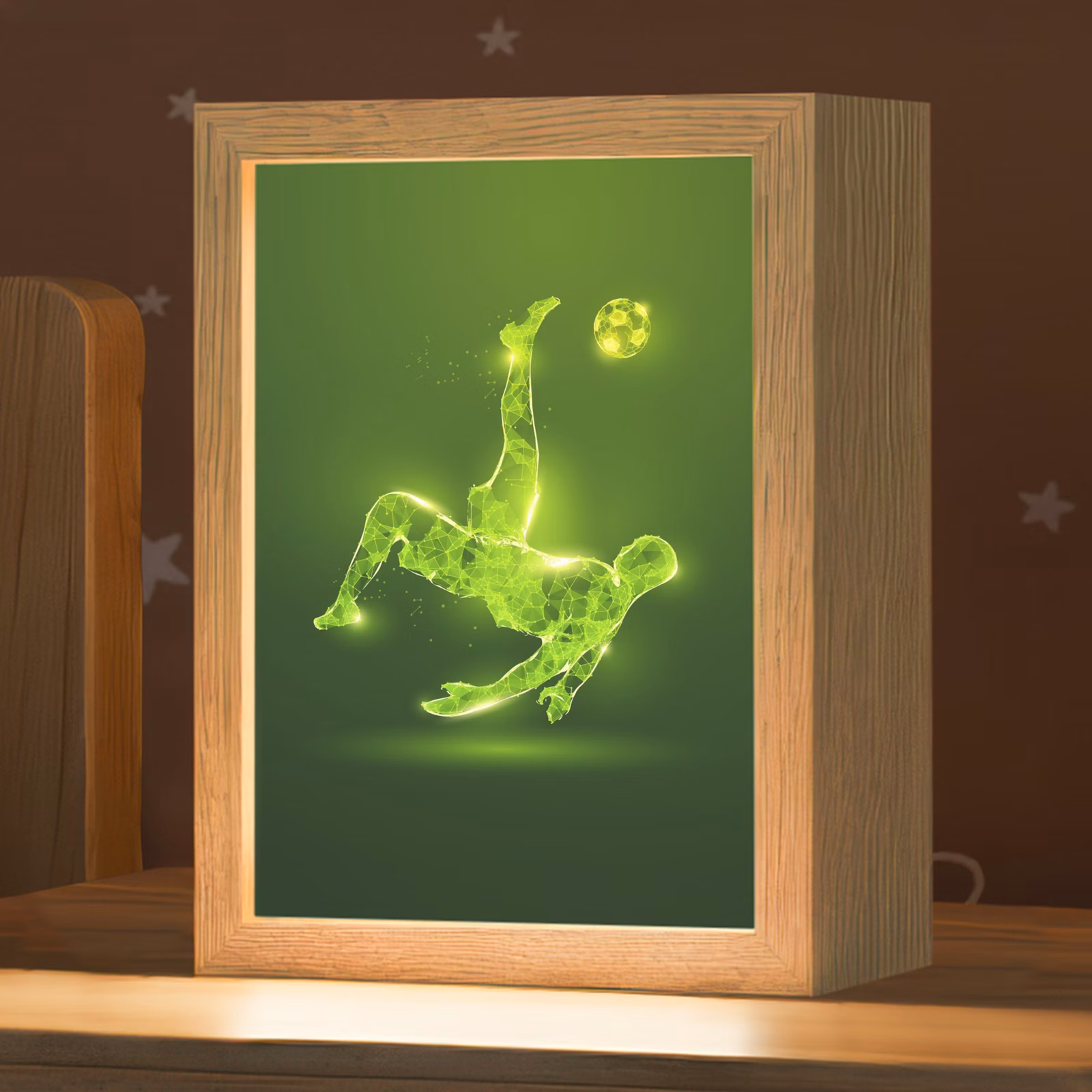 Nachtlampje - Voetbal - Groen - Omhaal — 1