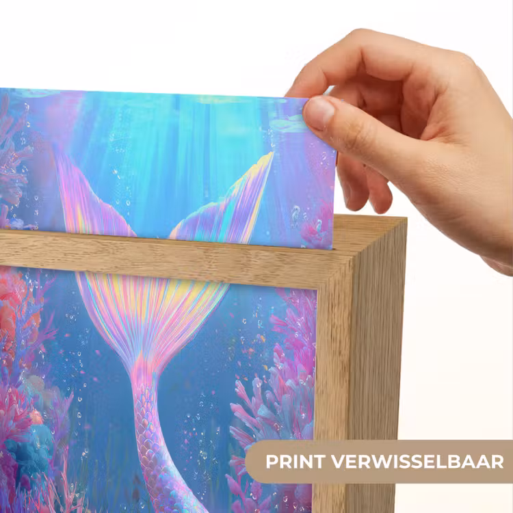 Nachtlampje - Zeemeerminnenstaart - Koraal - Water — 4