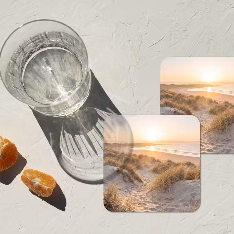 Onderzetter - Duinen - Strand - Zee — 2