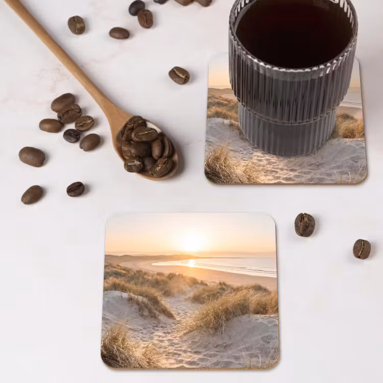 Onderzetter - Duinen - Strand - Zee — 4