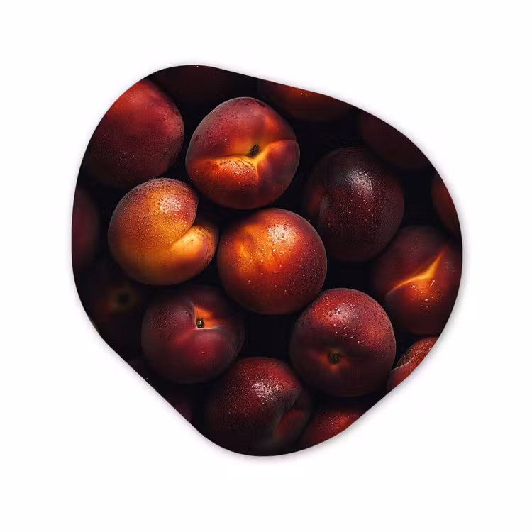 Organisch schilderij forex - Fruit - Close up - Nectarines — 1