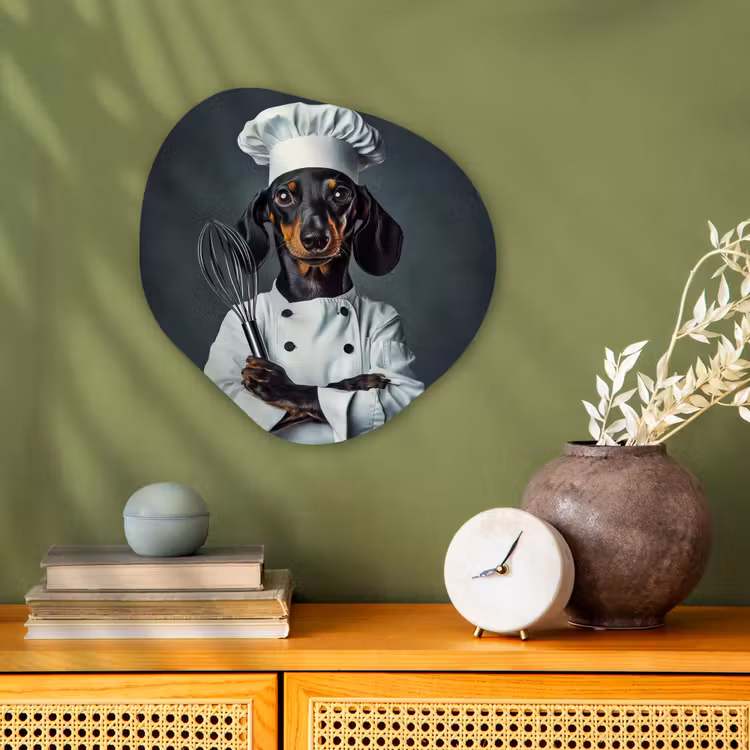 Organisch schilderij forex - Hond - Garde - Kok — 2