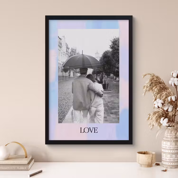 Foto in lijst - Pastel — 2