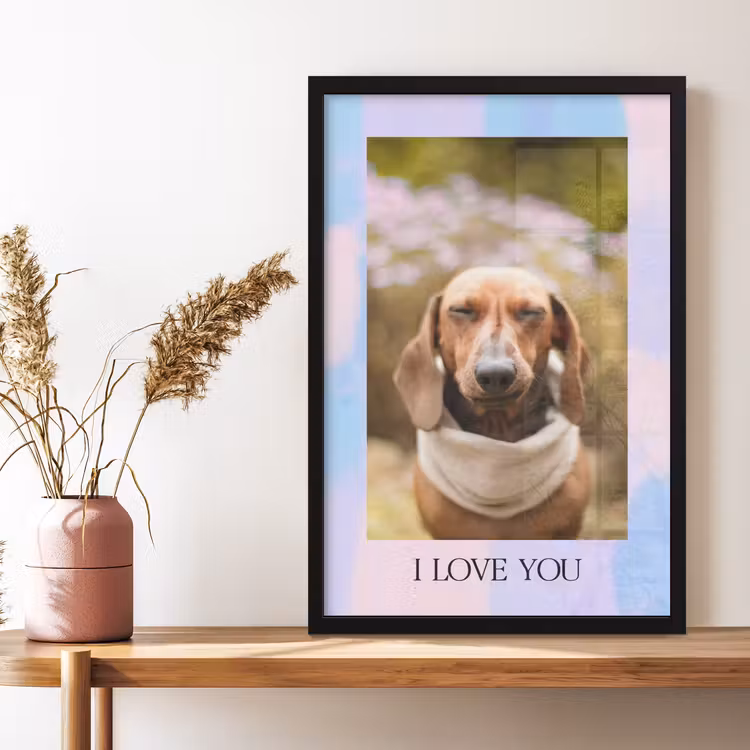 Foto in lijst - Pastel — 3