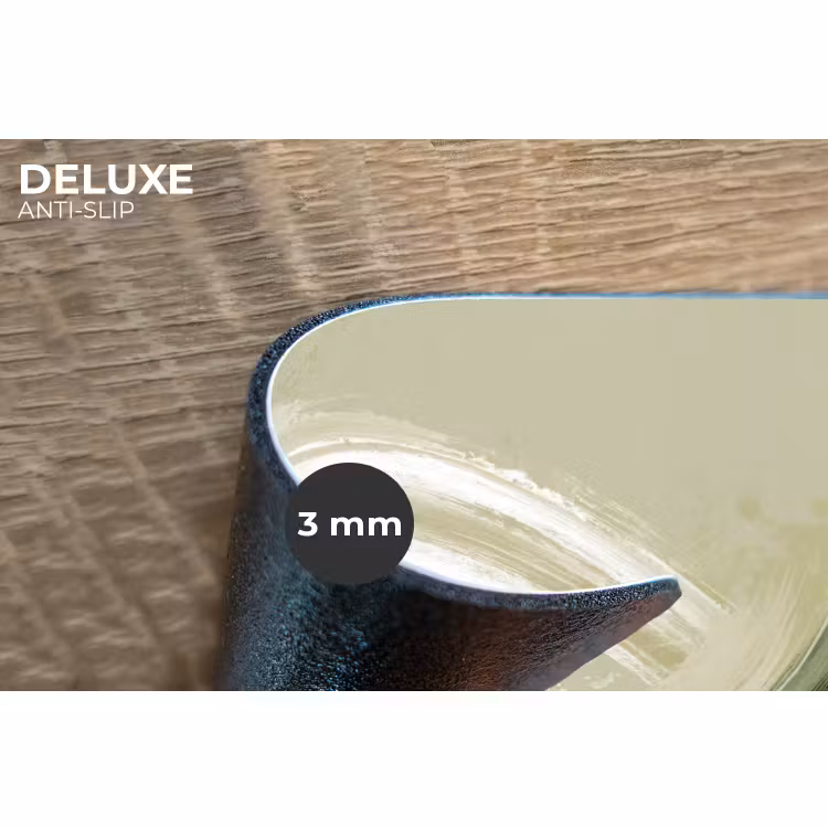 Placemat - 6 stuks - Abstract - Penseelstreken - Golven - Groen — 4