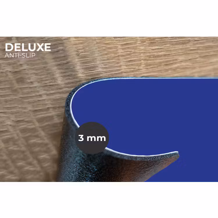 Placemat - 6 stuks - Blauw - Effen kleur - Donkerblauw — 4