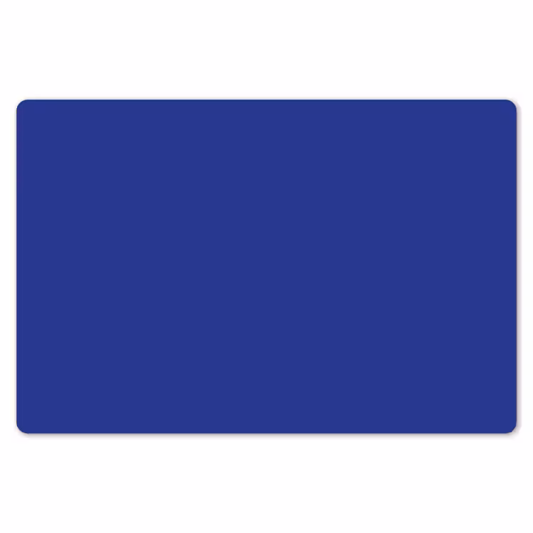 Placemat - 6 stuks - Blauw - Effen kleur - Donkerblauw — 7