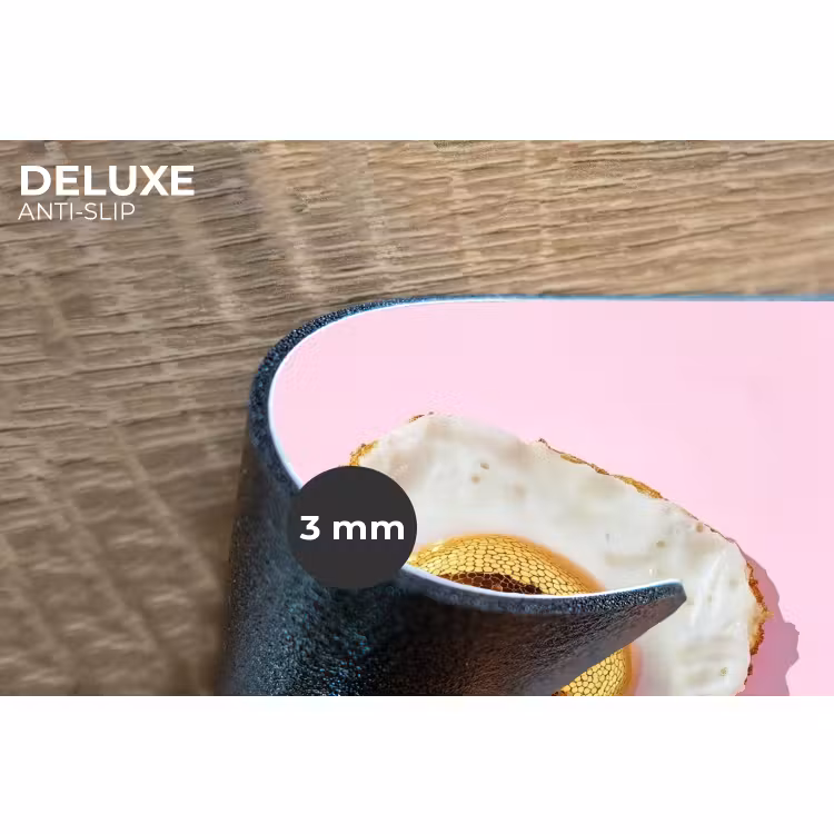 Placemat - 6 stuks - Ei - Disco - Ontbijt - Glitter — 4