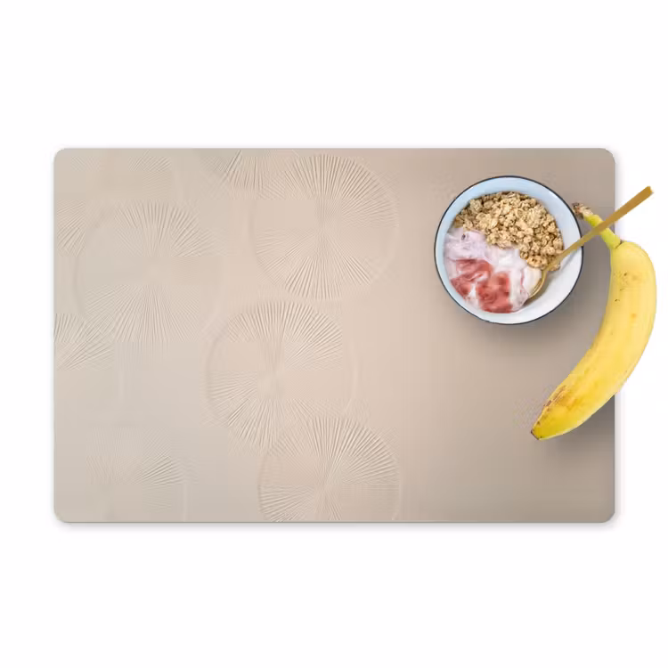 Placemat - 6 stuks - Japandi - Beige - Modern — 1