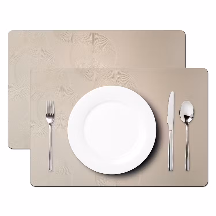 Placemat - 6 stuks - Japandi - Beige - Modern — 2