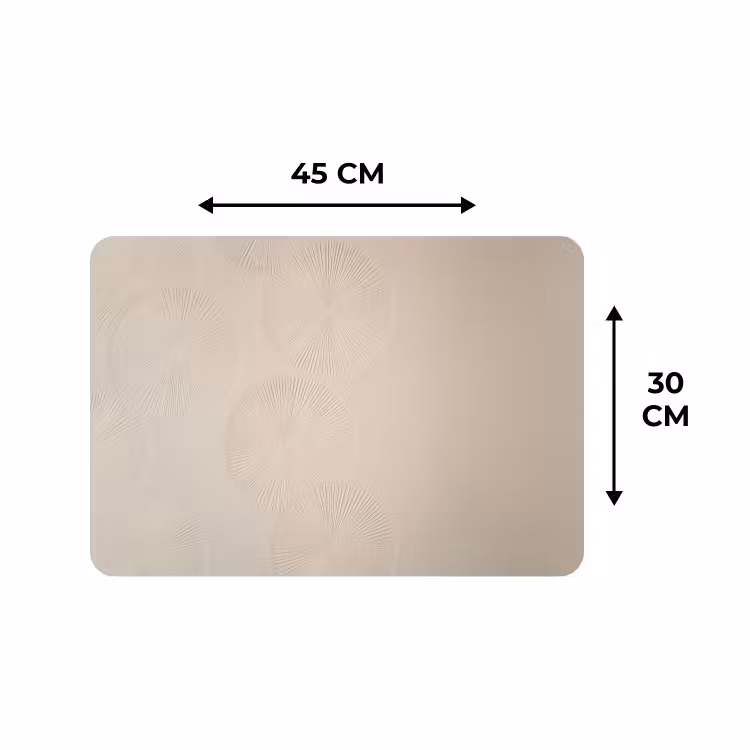 Placemat - 6 stuks - Japandi - Beige - Modern — 3