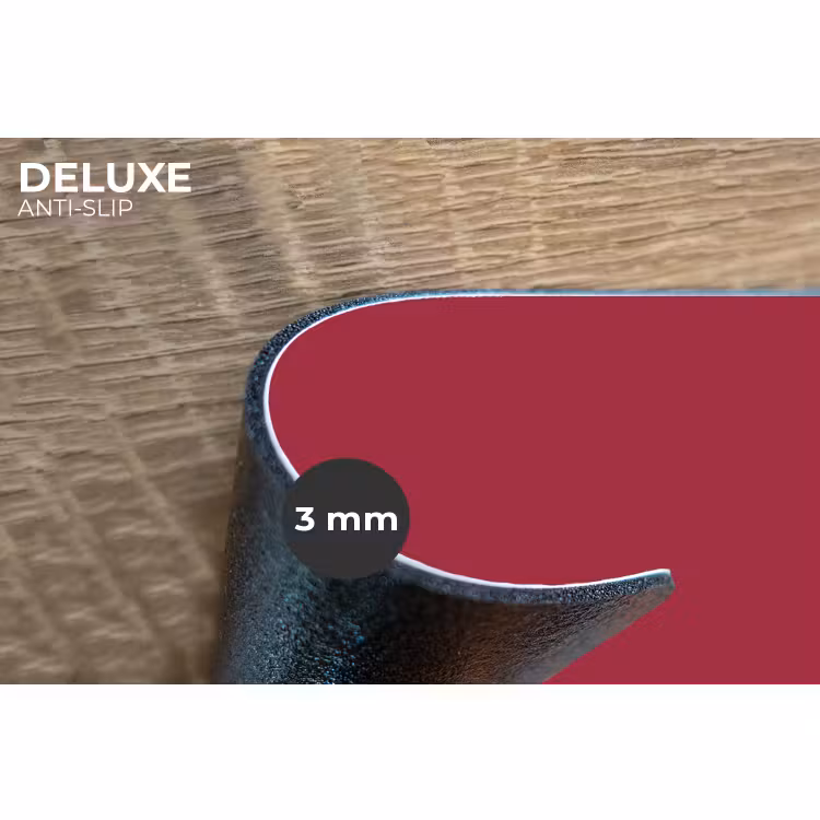 Placemat - 6 stuks - Rood - Effen kleur — 4