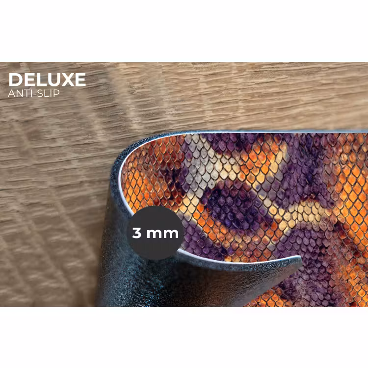 Placemat - 6 stuks - Slang - Kleurrijk - Schubben — 4