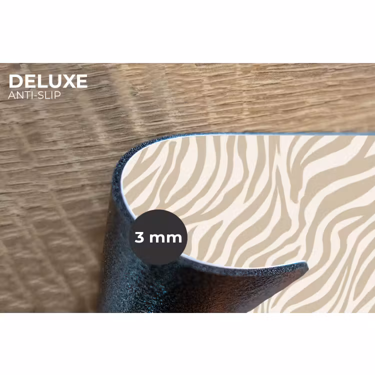Placemat - 6 stuks - Zebra - Patroon - Beige — 4
