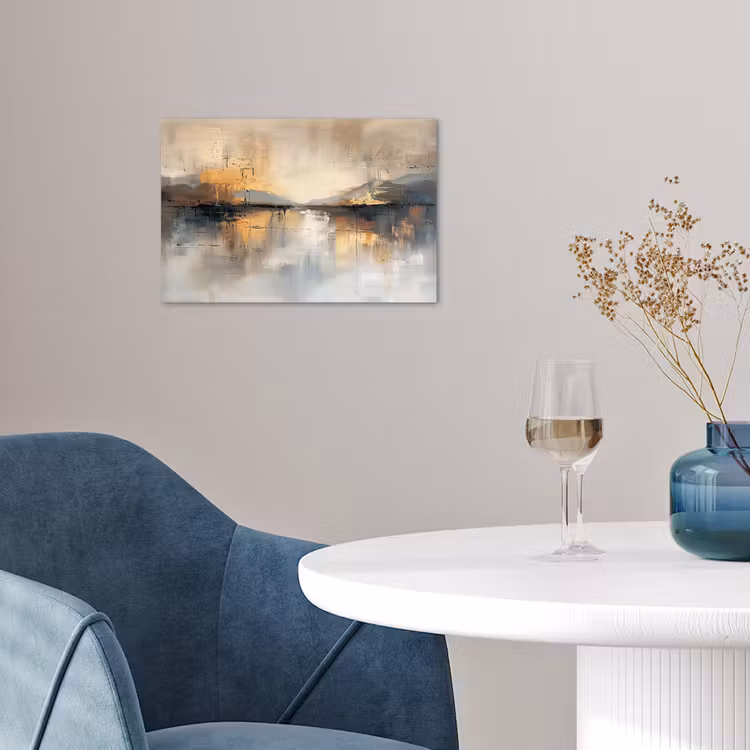 Poster - Abstract - Modern - Beige - Aesthetic - Goud — 4