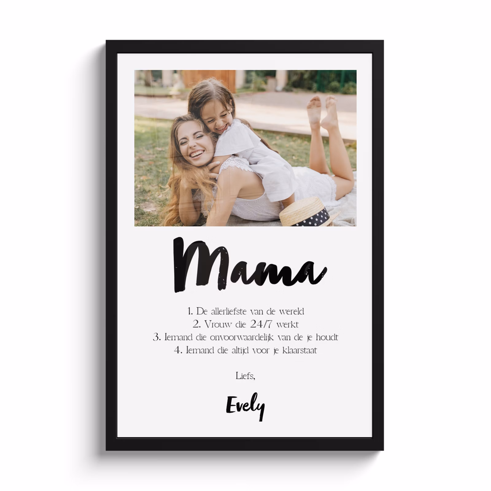 Foto in lijst - Betekenis mama — 1