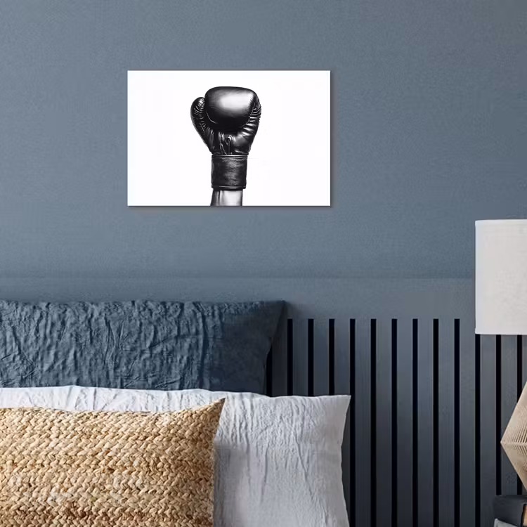 Poster - Bokshandschoen - Zwart - Hand — 3