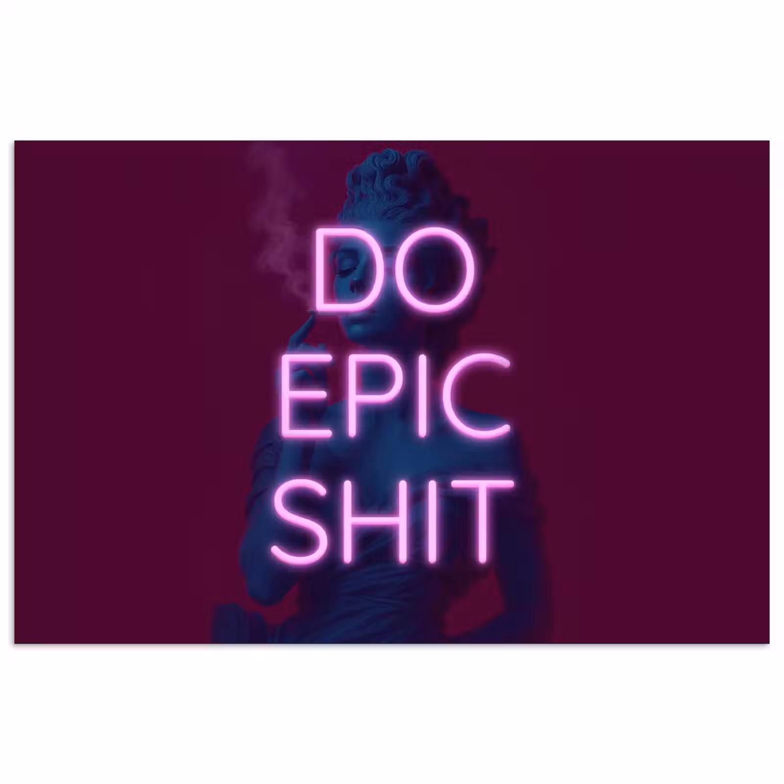 Poster - Buste - Neon - LED - Letters — 1