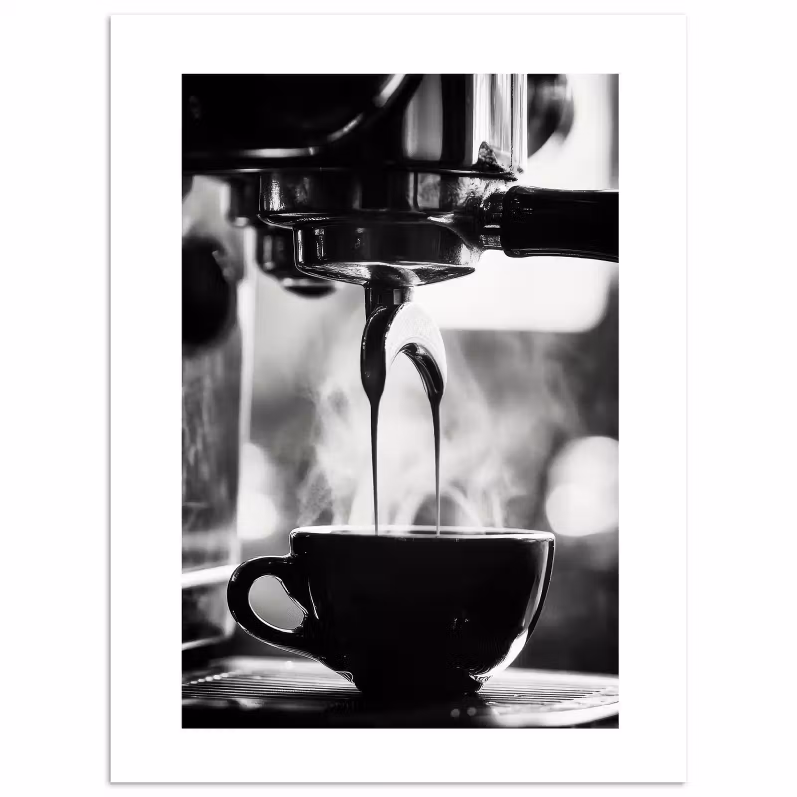 Poster - Coffee - Espresso - Koffiemachine - Kop — 1