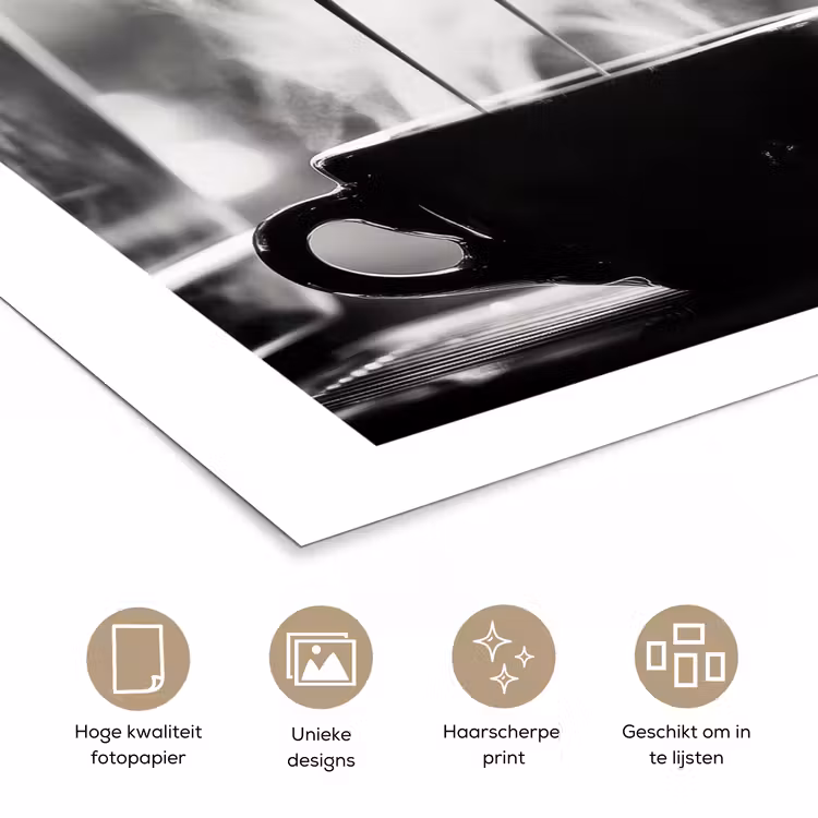 Poster - Coffee - Espresso - Koffiemachine - Kop — 5