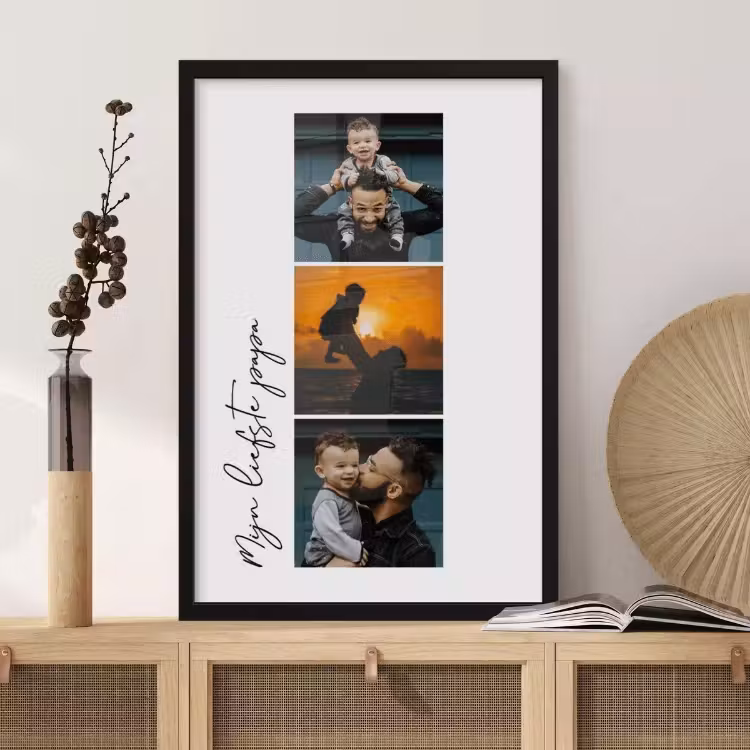 Foto in lijst - Collage verticaal — 2
