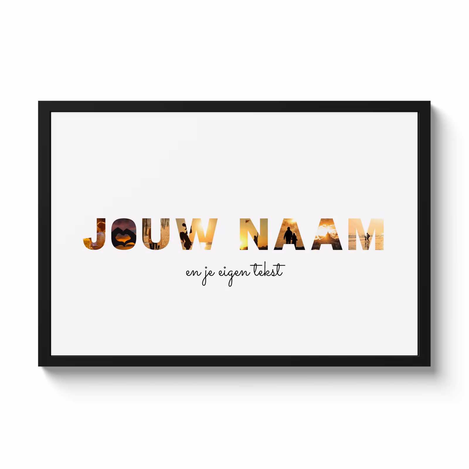 Foto in lijst - Eigen naam — 1