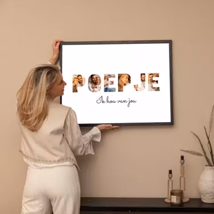 Foto in lijst - Poepje — 3